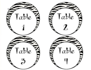 Table Cubbies